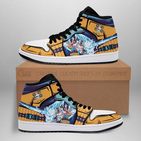 Op Enel Sneakers Goro Goro no mi benutzerdefinierte Anime -Schuhe